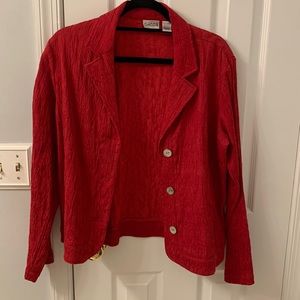 Beautiful red jacket